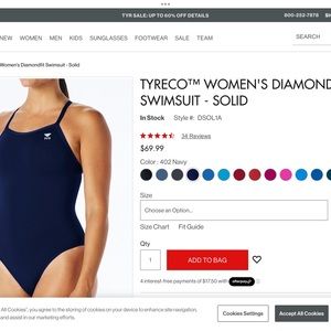 Ladies TYReco swimsuit